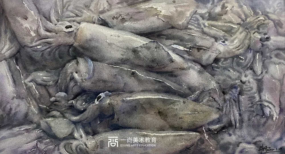 广东画室,广州美术联考培训,广州水彩培训,15